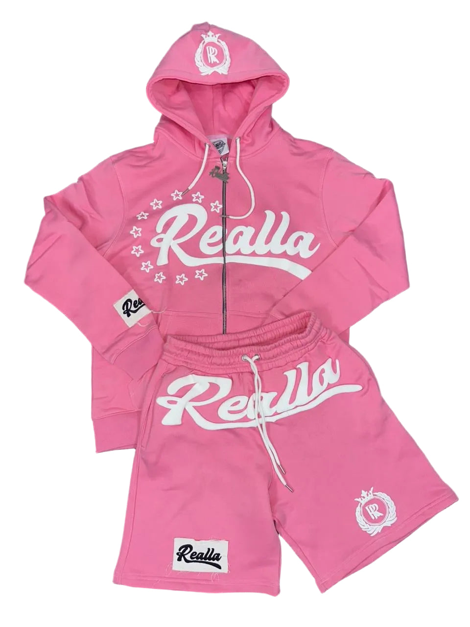 REALLA Pink short set
