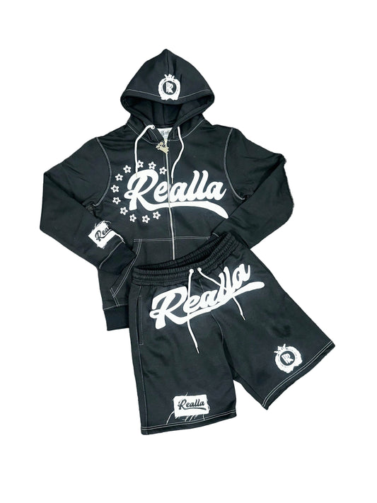 REALLa Black short set