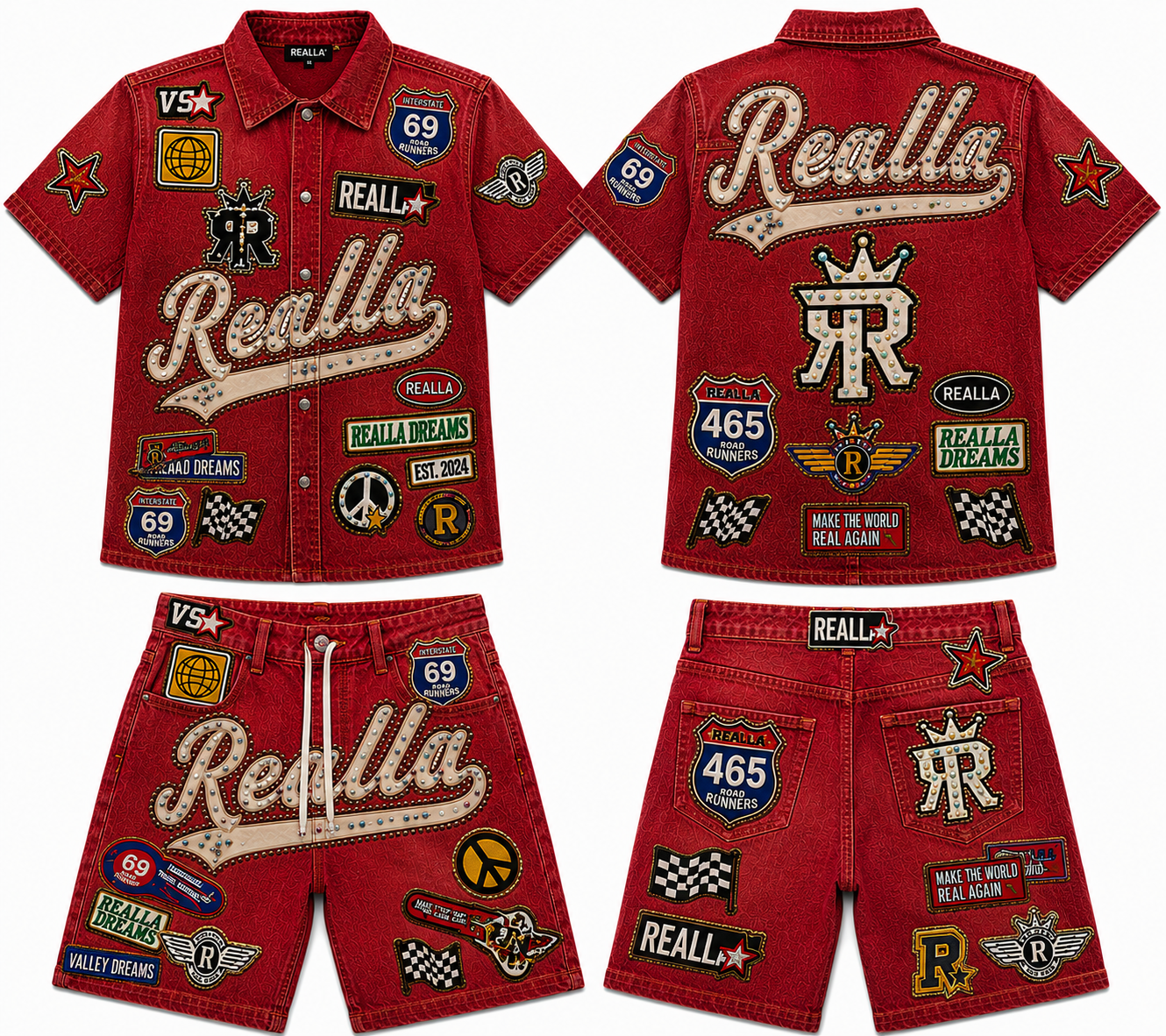 ReallA Red Jean fit